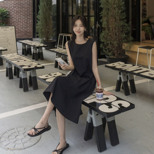 레이나 크링클 포켓 스트랩 탑 원피스