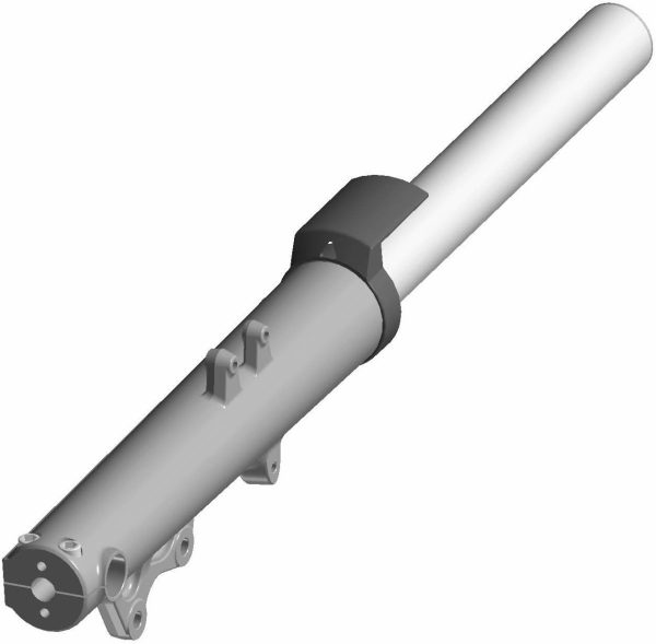 Victory Motorcycles Polaris ASM-FORK,46MM,RH,SIL, Genuine OEM Part 1823391-385, Qty 1 - 图片 2