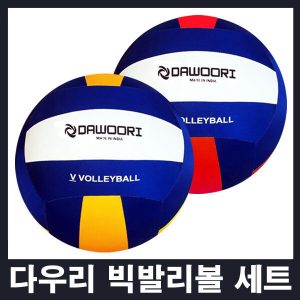 다우리 빅발리볼 40~50cm 외피1개 + 내피3개 배구공