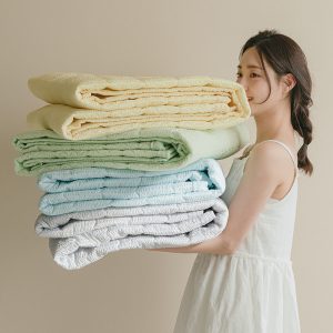 사계절 여름 고정밴드 침대패드 냉감 먼지없는 알러지케어 피그먼트 순면 방수 패드