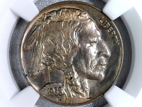 1938-D Buffalo Nickel (*Certified MS66+ by NGC*) - 图片 3