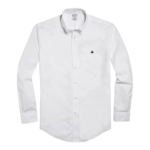 NWT! Brooks Brothers Stretch Non-Iron Oxford Cotton Button-Down Sport Shirts New