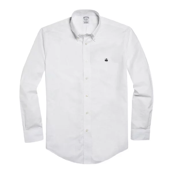 NWT! Brooks Brothers Stretch Non-Iron Oxford Cotton Button-Down Sport Shirts New