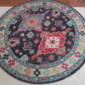 Safavieh Aspen REN220H CIRCULAR AREA RUG 7' x 7'  Collection.