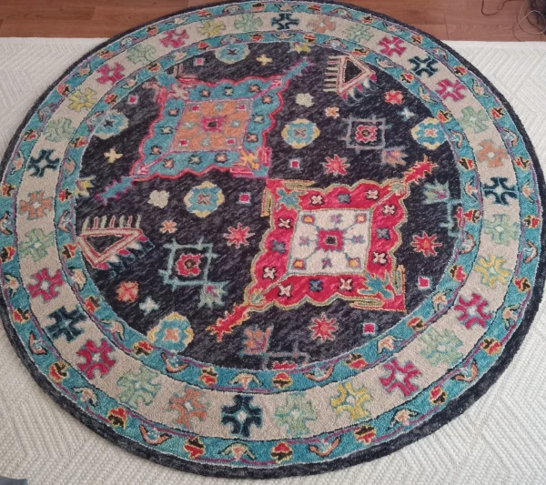 Safavieh Aspen REN220H CIRCULAR AREA RUG 7' x 7'  Collection.